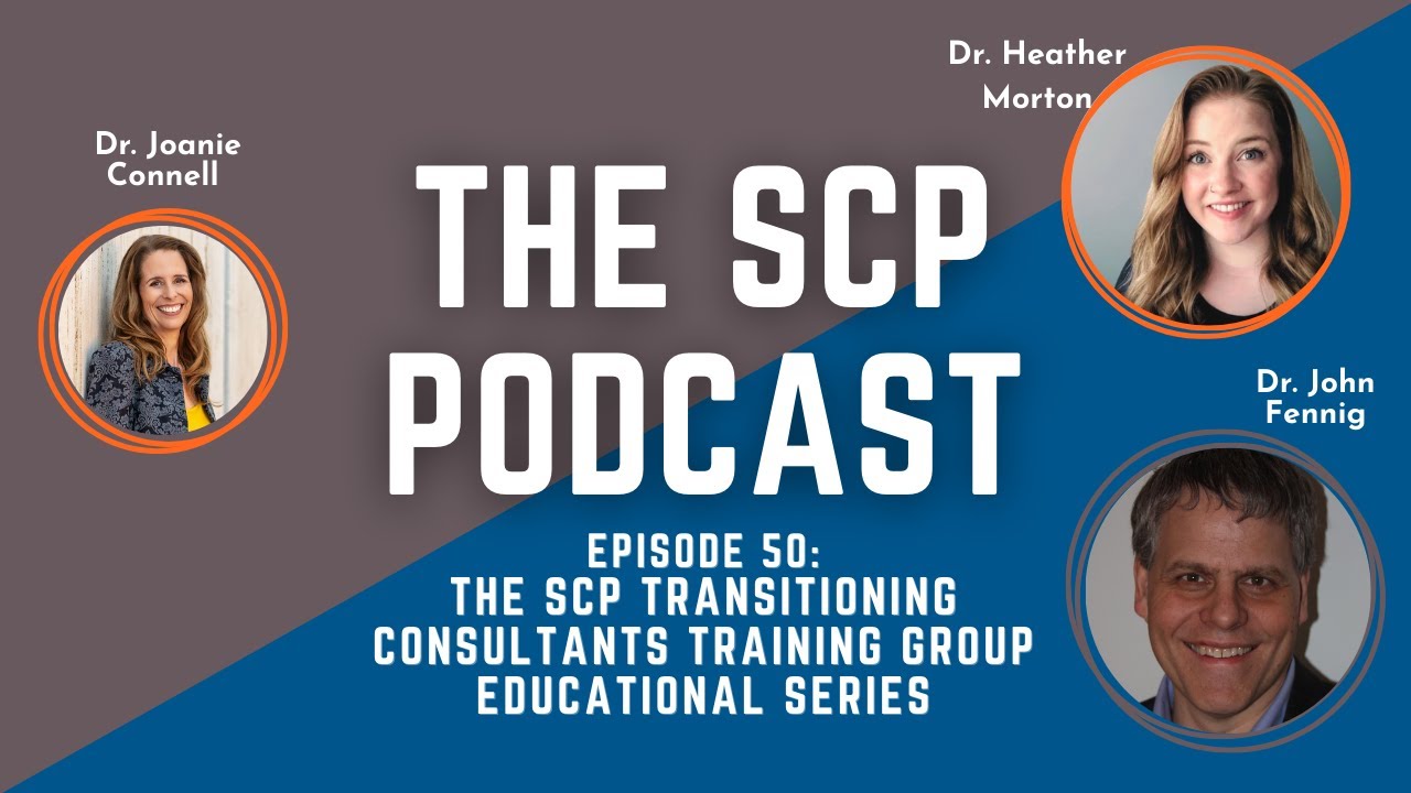 Scsp Instructors The SCP Transitioning Consultants Training Group Educational Series ...